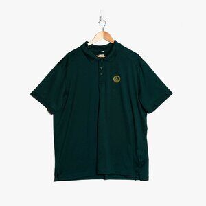 Lands End Mens SS Varuna Polo Shirt Green